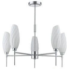 Изображение 6519/5C MODERNI LN23 000 хром Люстра потолочная G9 5*40W 220V SHIVON