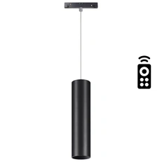 Изображение 358636 SHINO NT21 066 черный Трековый низковольтный св-к диммируемый с ДУ, со сменой цв.температуры IP20 LED 3000~6500К 20W 48V FLUM