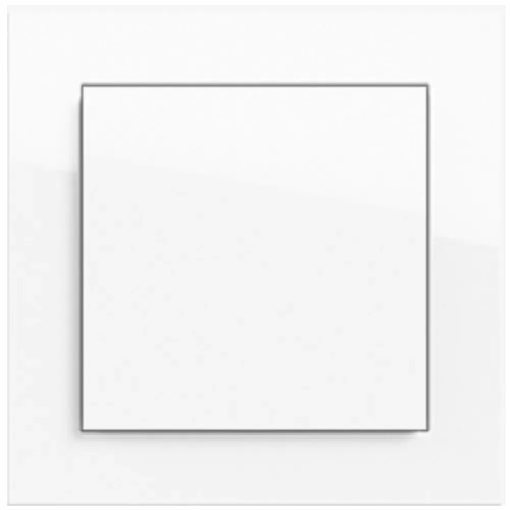 Белый глянцевый