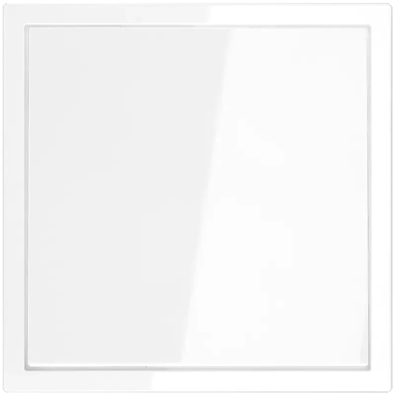 Белый глянцевый